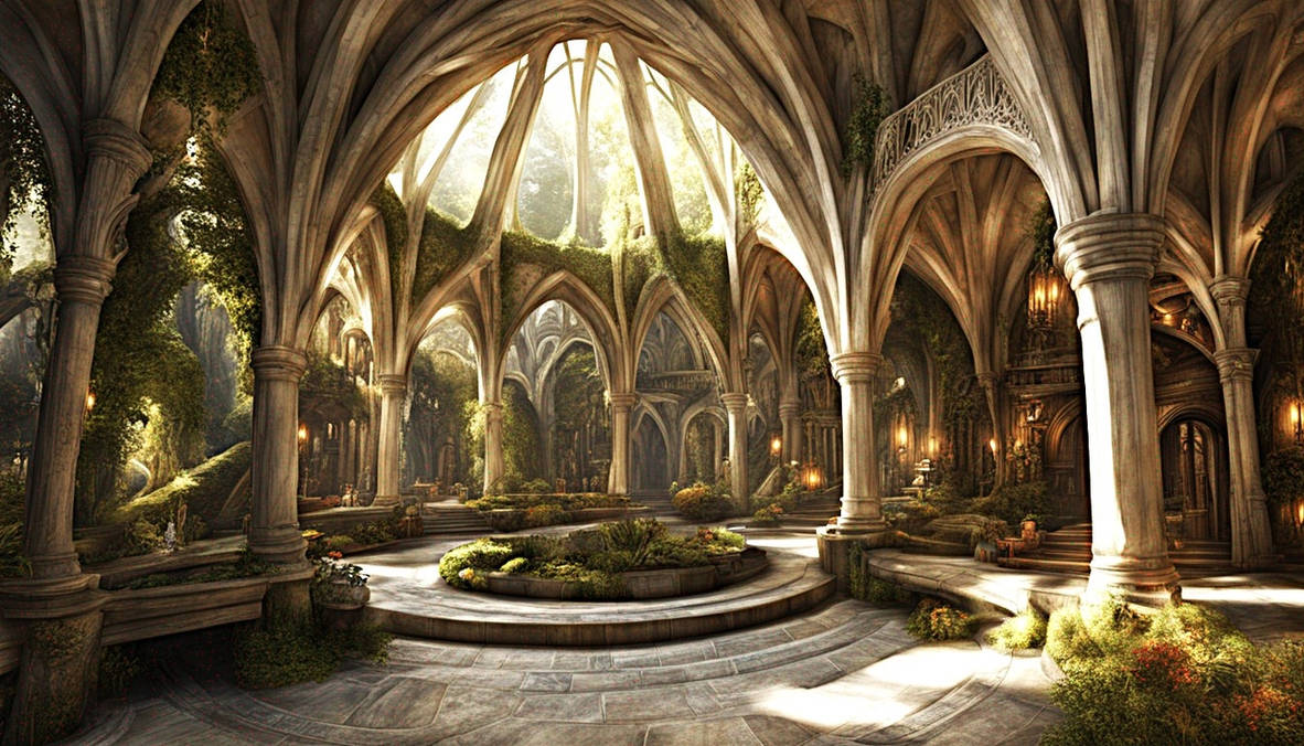 Rivendell - Inside 04 by Valv1 on DeviantArt