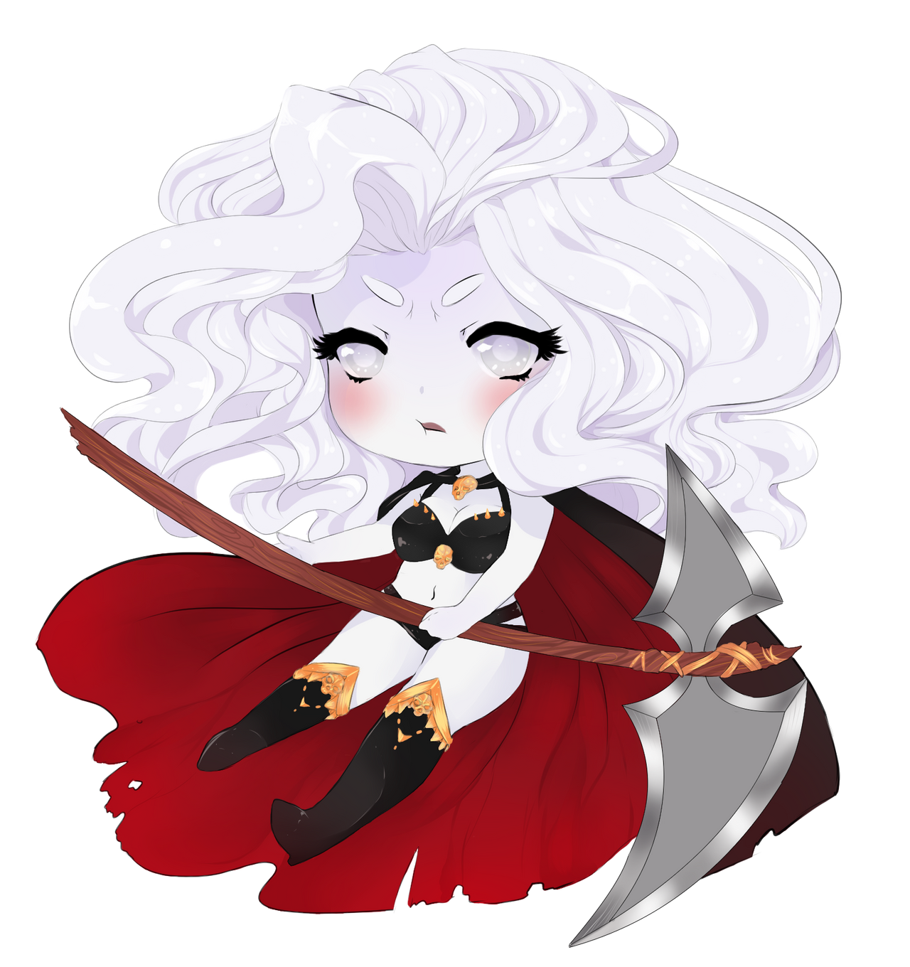 Tiniest Lady Death by RudeHouseCat on DeviantArt