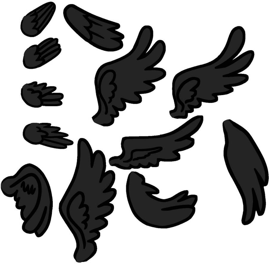 Wing flap animation frames for PrimlyVoid's oc by SunlightCupcakeX on ...