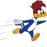 Woody Woodpecker colored