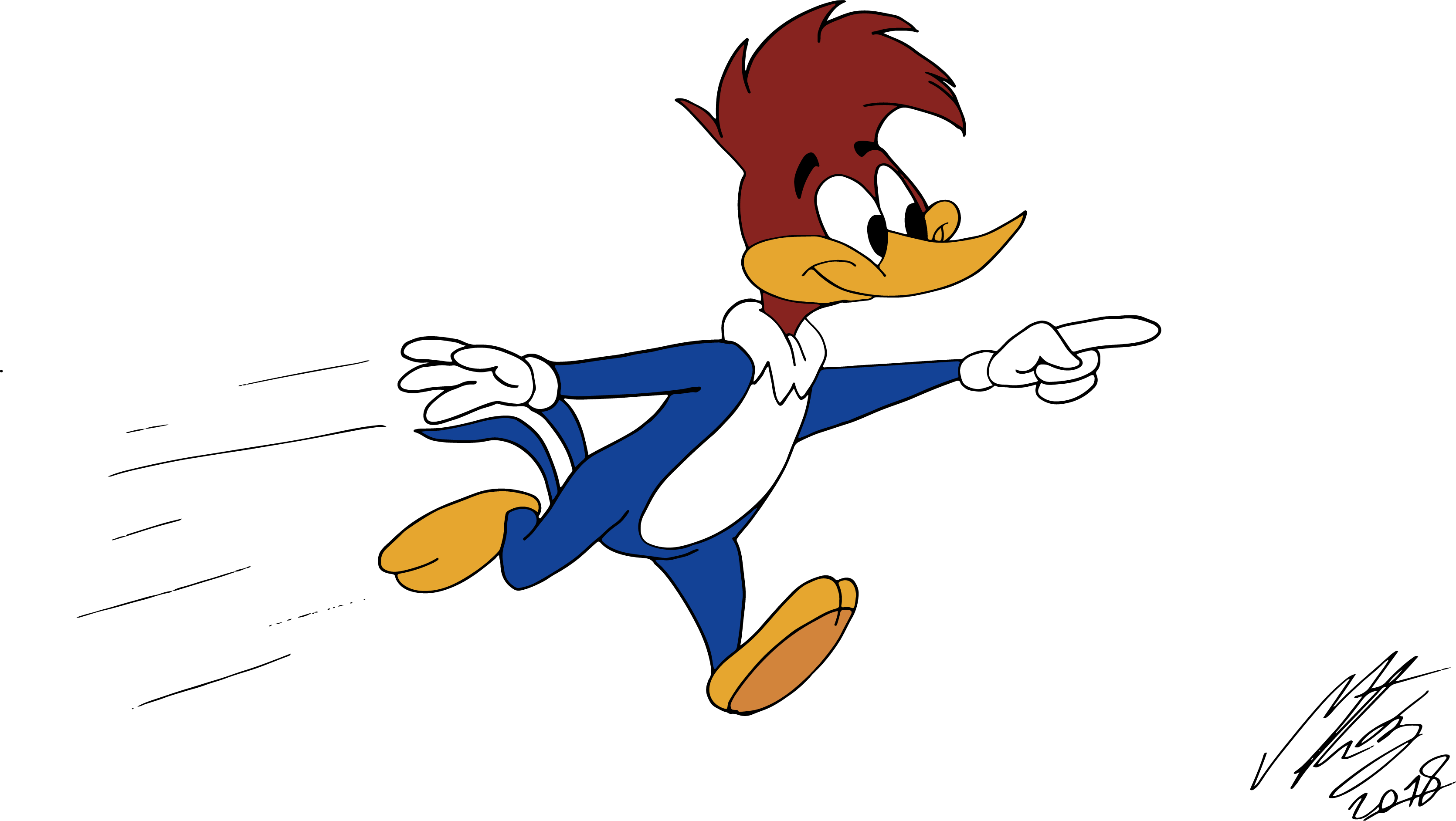 Woody Woodpecker colored by cheril59 on DeviantArt