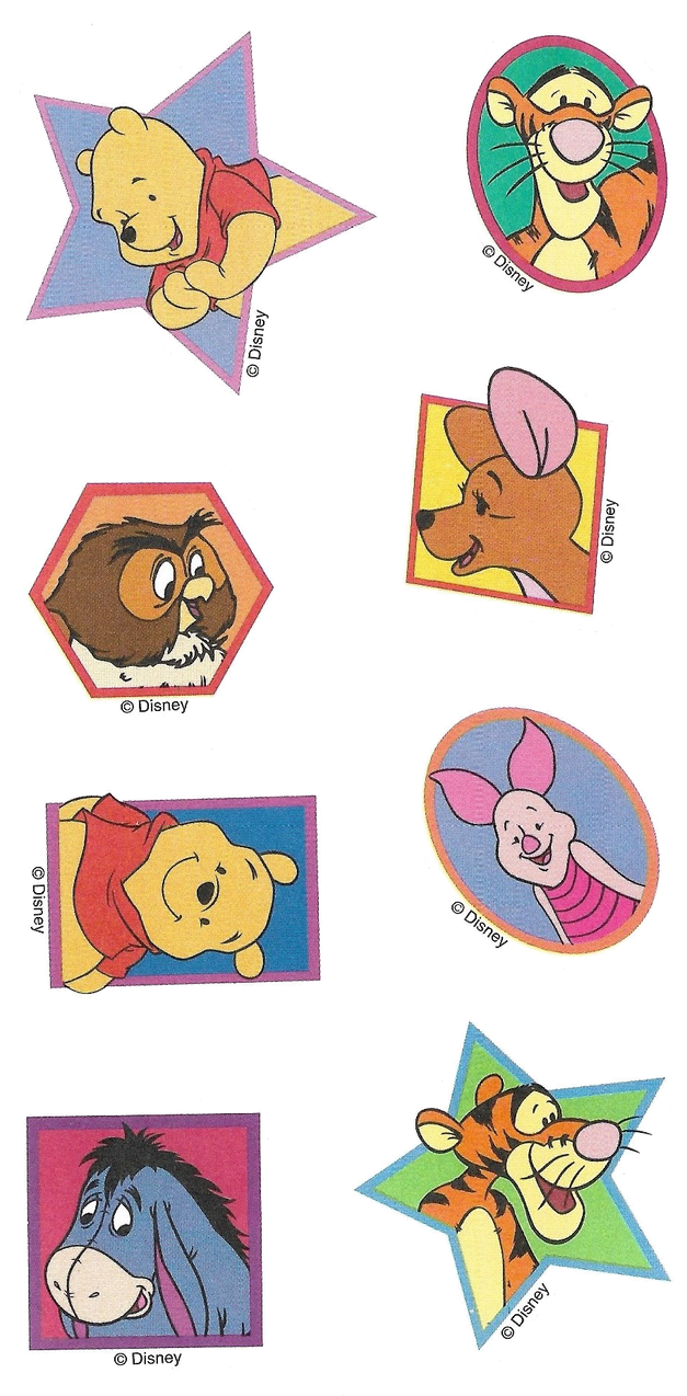 Free Winnie The Pooh Sticker Printable Free Winnie The Pooh Sticker Printable