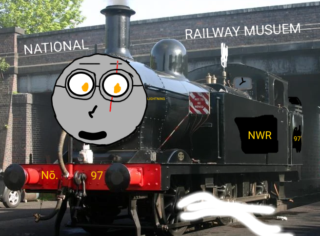 My New Paint Job And New Home On Sodor3 2022080116