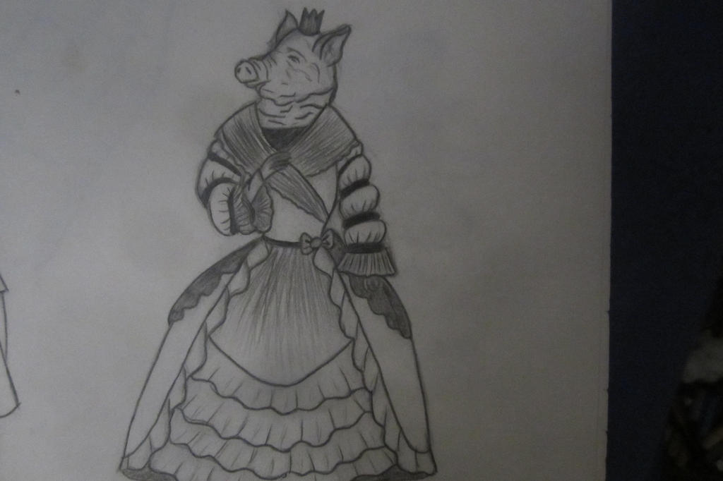 Pig queen by snotsuger on DeviantArt