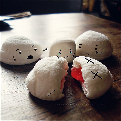 Death Marshmallow by Alephunky