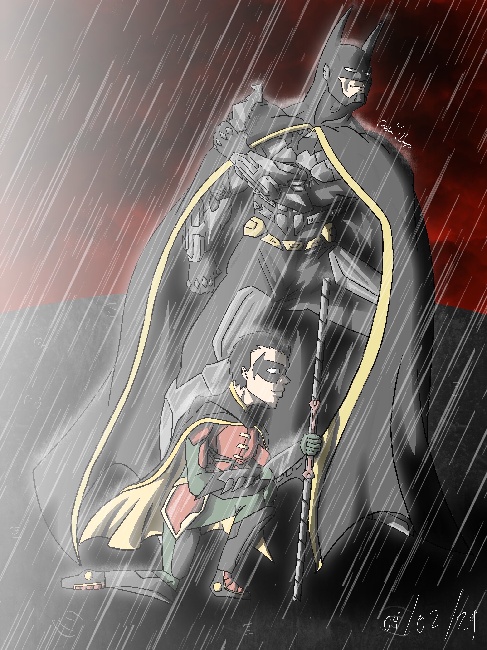 DC Comics FanArt Batman And Robin By Axel94RM On DeviantArt dc-comics-fanart-batman-and-robin-by-axel94rm-on-deviantart