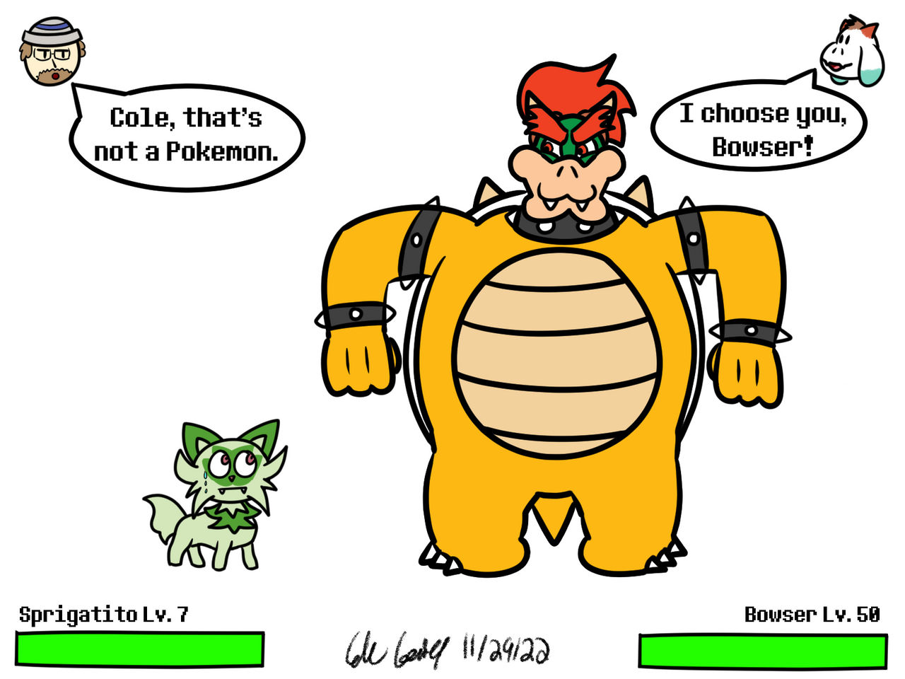 Parody of Pokémon: Bowser - Koopa