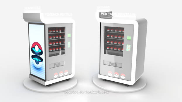Pokeball Vending Machine