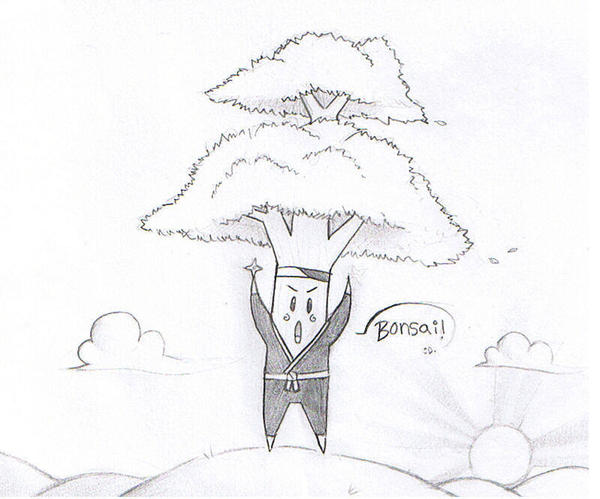 Juju Ninja Bonsai Tree By Magicpen On Deviantart