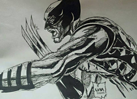 My Wolverine drawing!