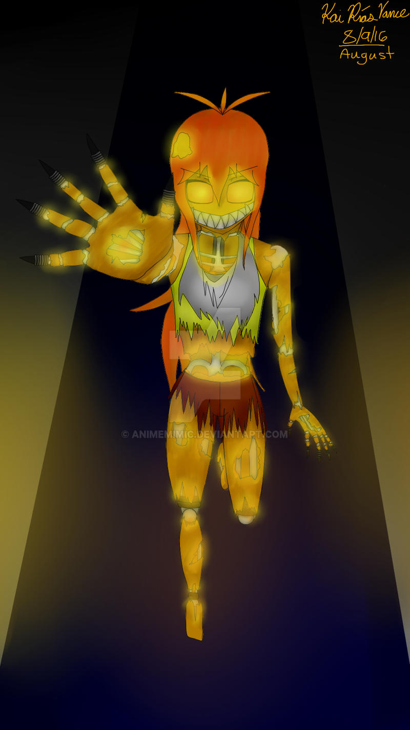 Fnaf 4 Halloween Update Jack O Chica By Animemimic On Deviantart Fnaf 4 Halloween Update Jack O Chica By Animemimic On Deviantart