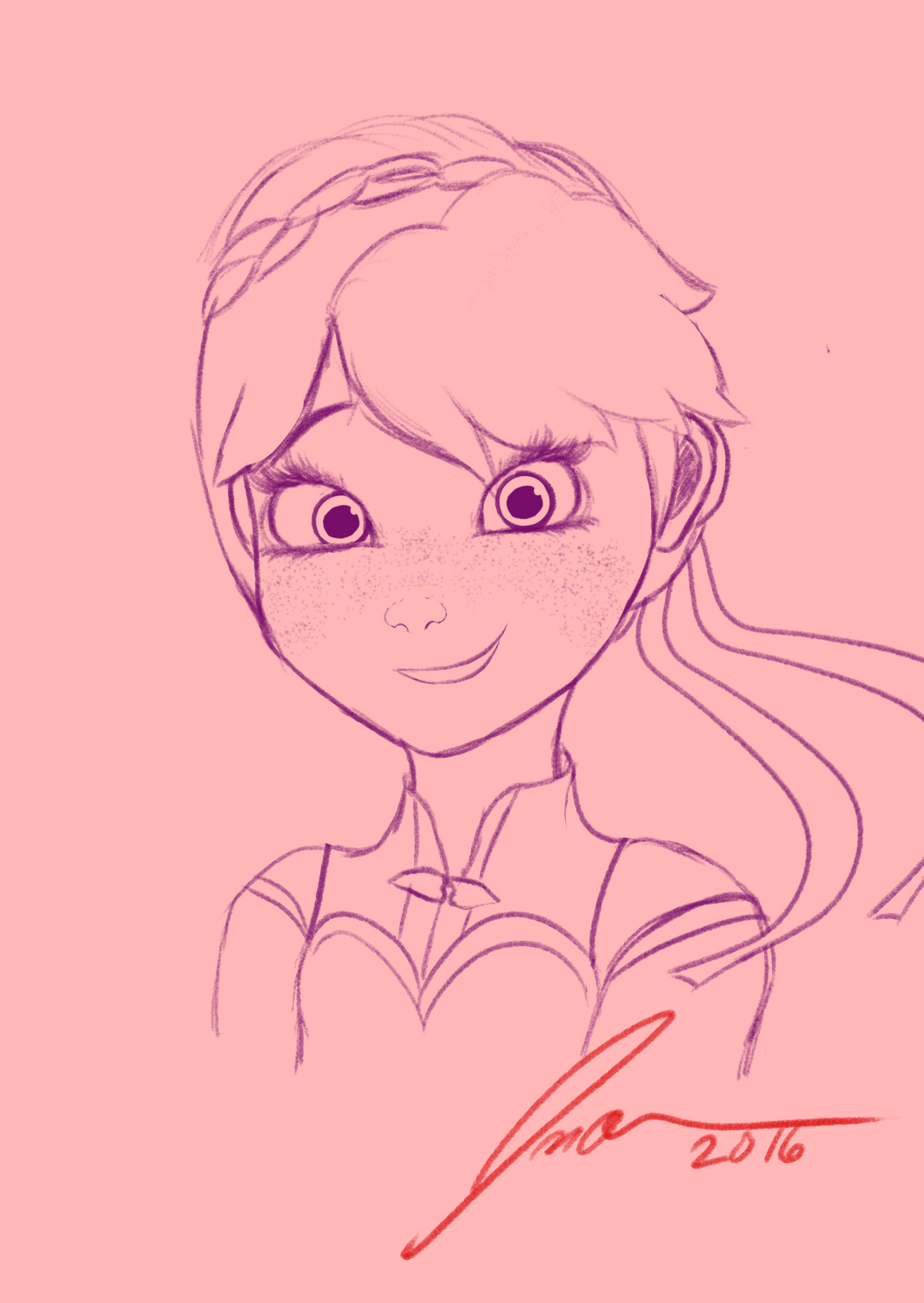 Princess Anna Sketch