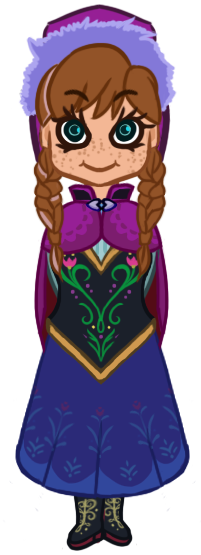 Cute Anna Arms Back by Spiraling-Laughter on DeviantArt