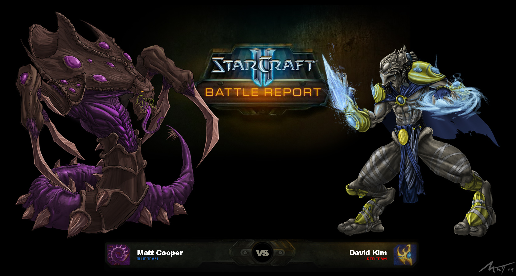 Starcraft II Battle Report