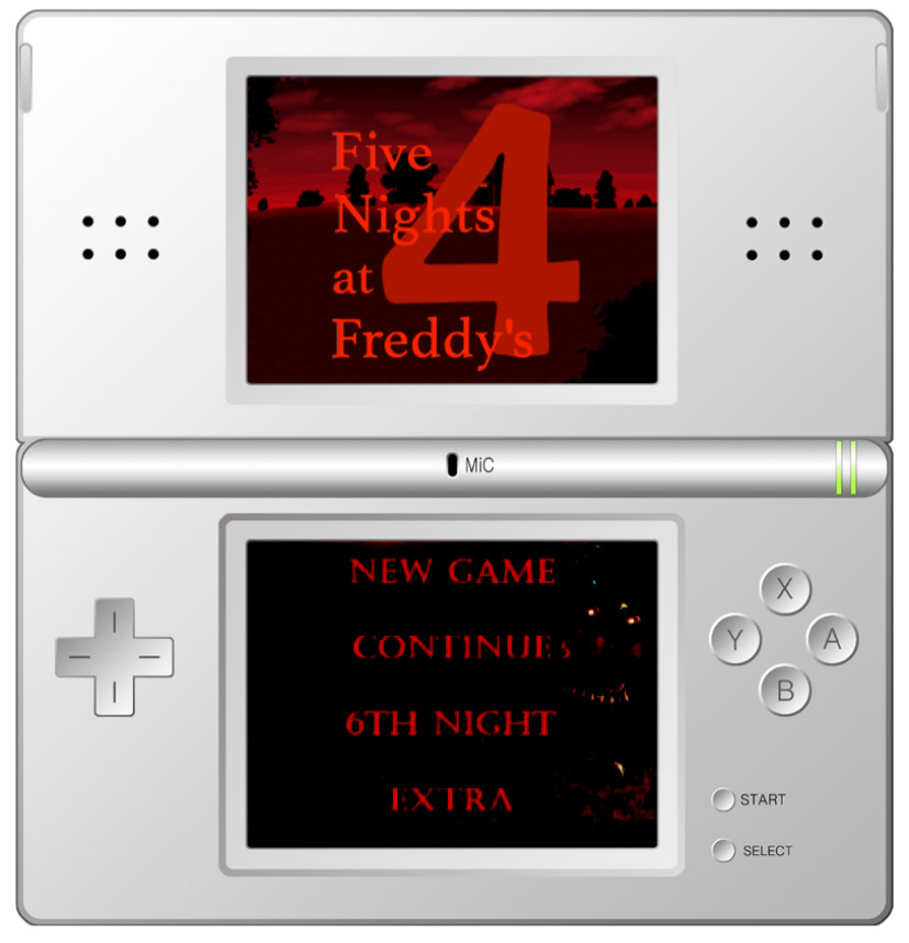 FNAF 4 On the DS by BredFred on DeviantArt