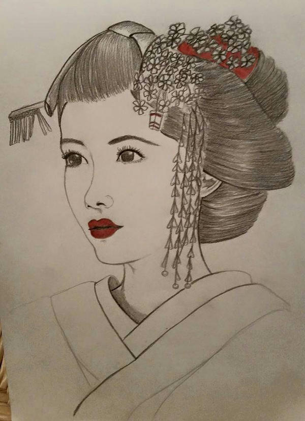 Geisha by Steele101 on DeviantArt