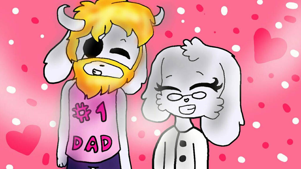 ShiftTale: Asgore (Undyne) and Toriel (Alphys) by DreamyCookie13 on ...