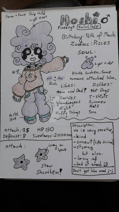 Ummmm..... Fano Sans Fan Ship Child??? by DreamyCookie13 on DeviantArt