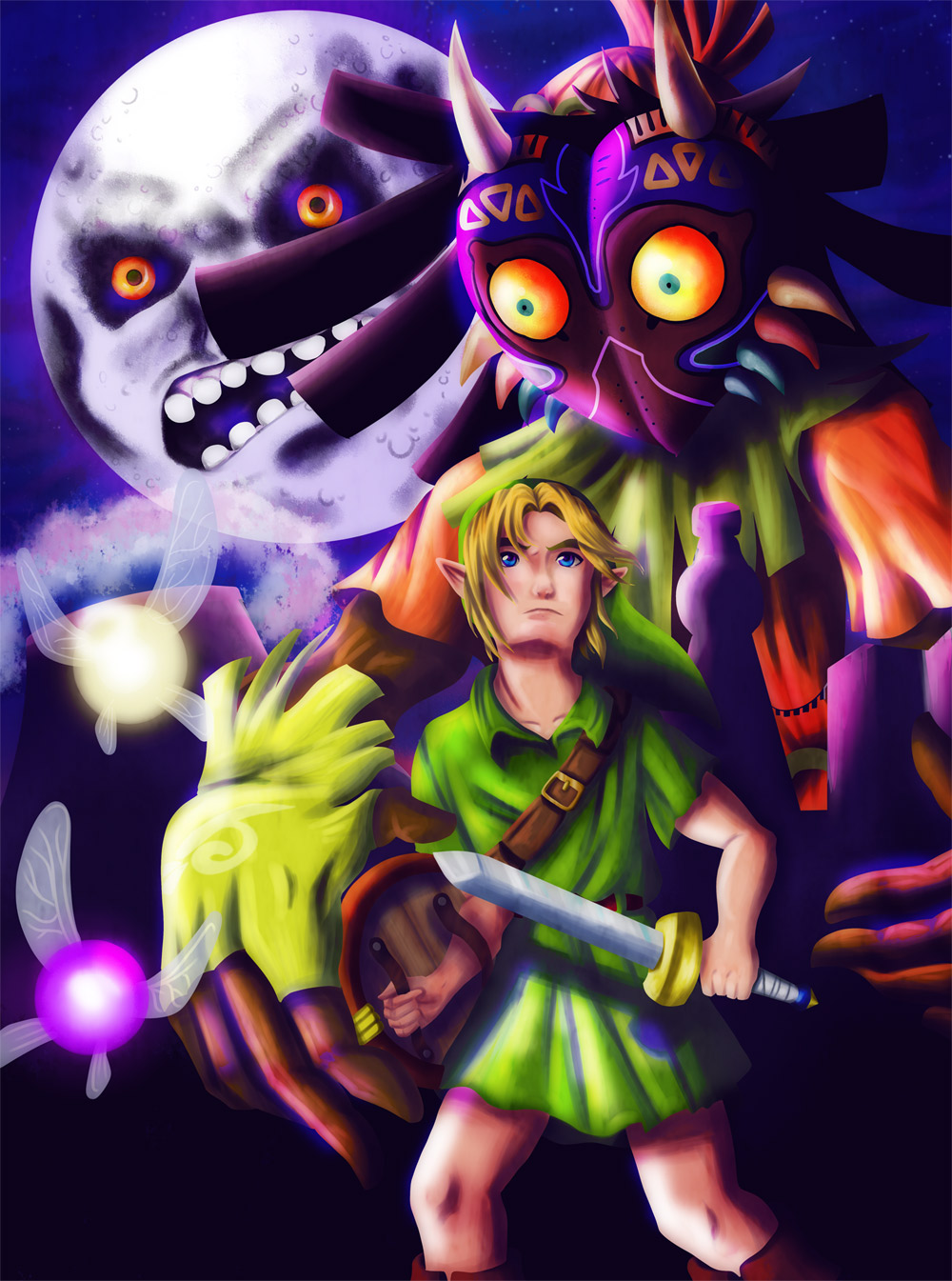 -Time is running out- Majora's Mask Fanart