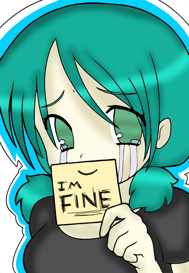 I'm fine... by 8lexithekid8 on DeviantArt