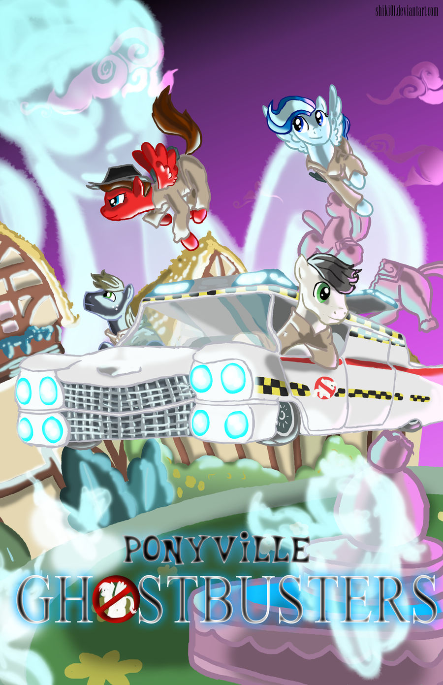 Ponyville Ghostbusters Poster