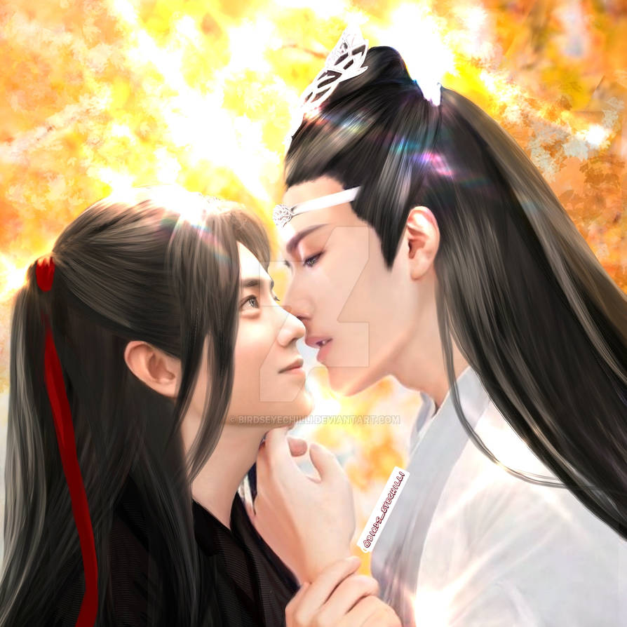 Wei Wuxian x Lan Wangji by birdseyechilli on DeviantArt
