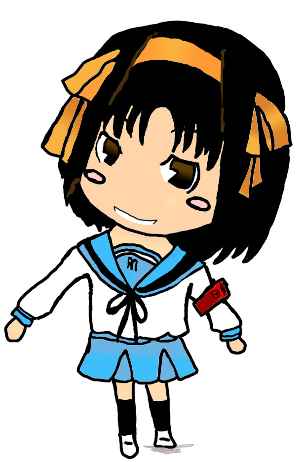 haruhi suzumiya chibi