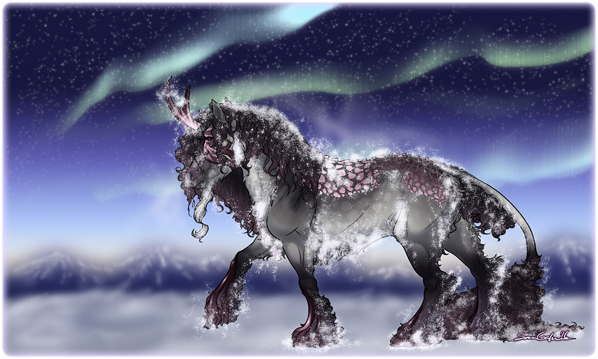 B202 Arcturus || Wild Boucle Stallion