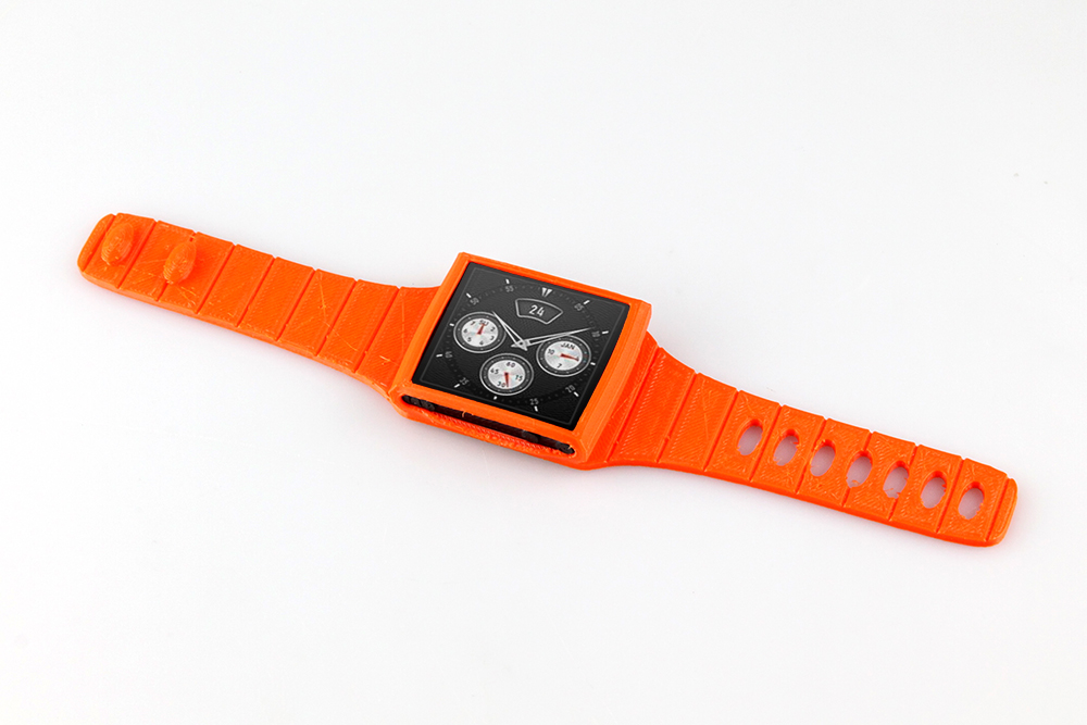 Ipod nano 3D printed watch strap