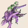 Joker silly walks