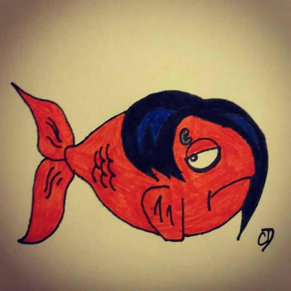 Emo Goldfish By IamCDwilliams On DeviantArt emo-goldfish-by-iamcdwilliams-on-deviantart