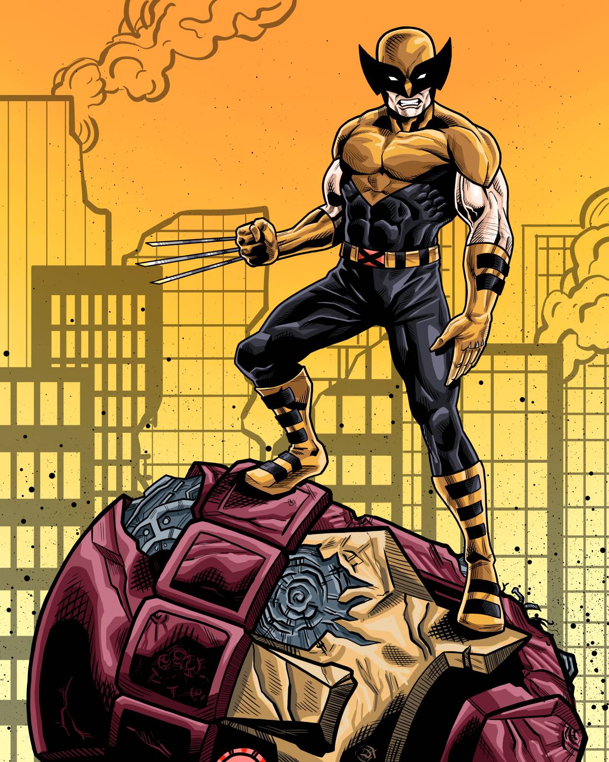 Wolverine from X-Men Evolution by JWRink on DeviantArt