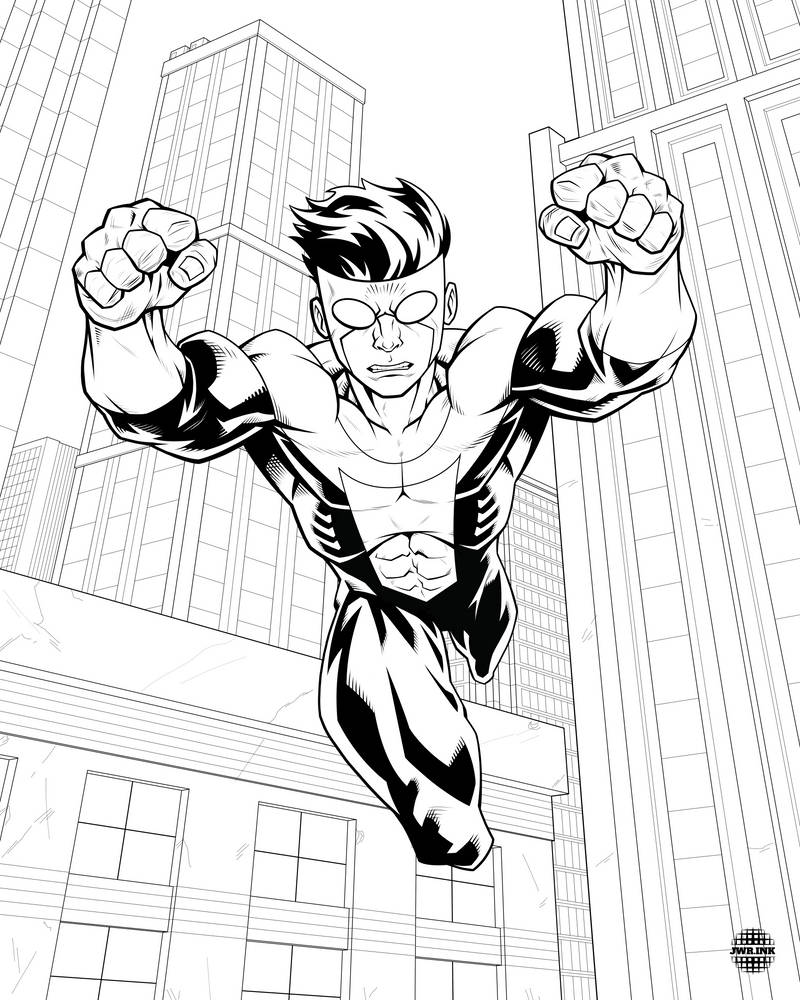 Invincible Line Teeth Invincible Linework by JWRink on DeviantArt