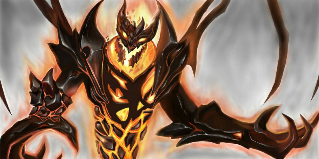 Shadow Fiend Design shadow fiend by vvich on DeviantArt