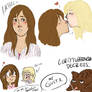 Faberry doodles