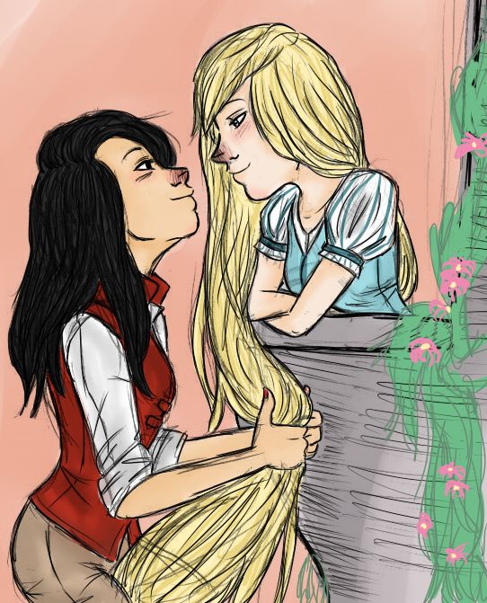 Brittana - Rapunzel