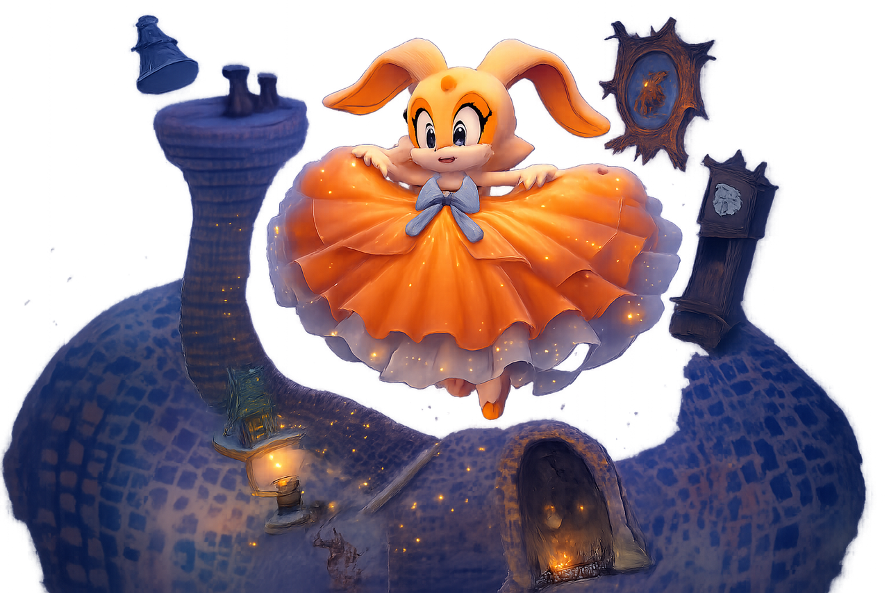 Cream the Rabbit by EmmetPaulBerg on DeviantArt