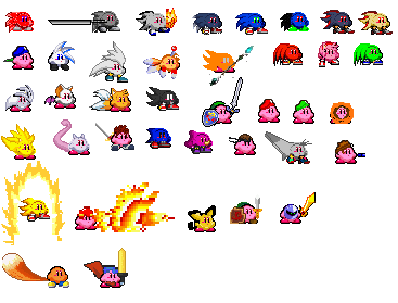 All Kirby Forms