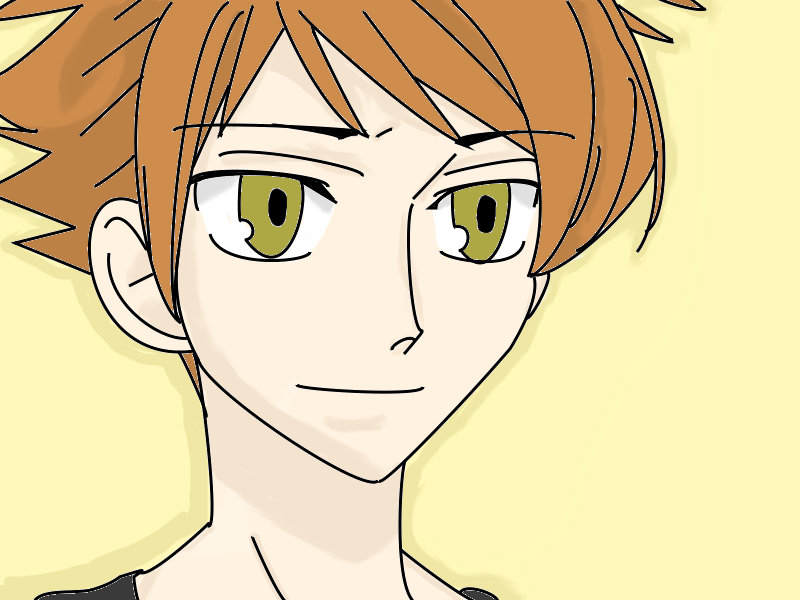 Hikaru Line Art Coloured