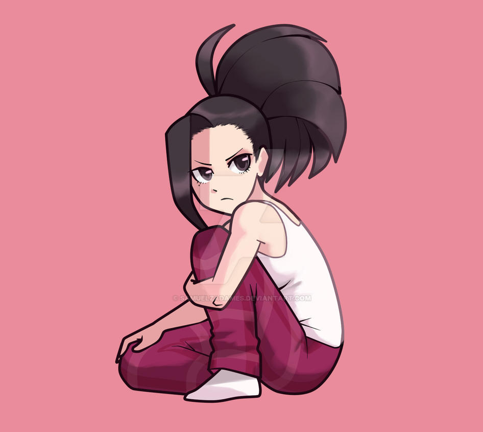 I've always wanted to do a badass momo fanart, so here it is! 