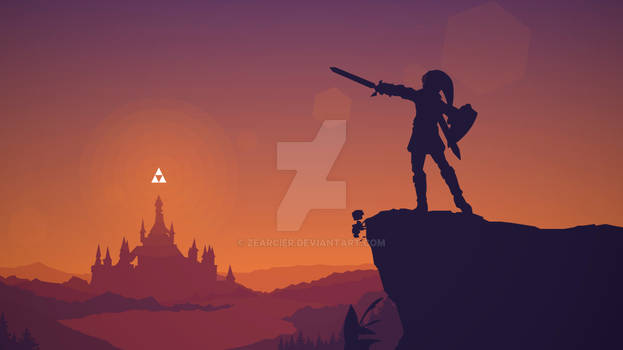 The Legend of Zelda Landscape Wallpaper