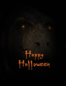 Halloween rex.