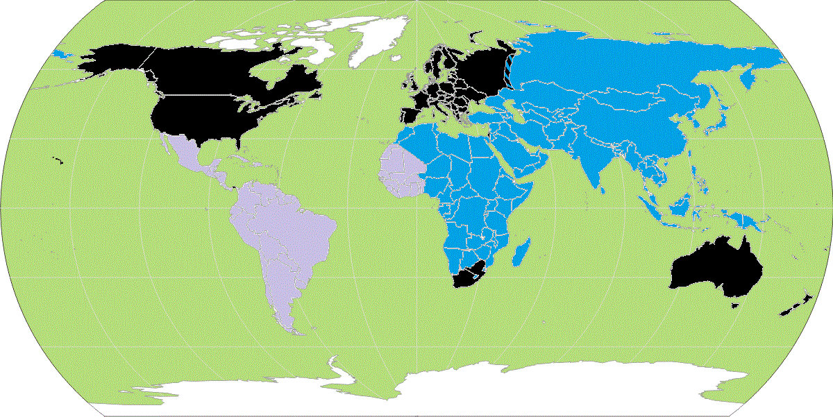 Wwiii Map Earth political map at the start of WWIII by Donarsman81 on DeviantArt