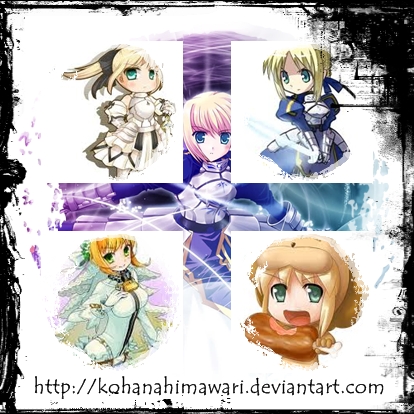 Fate/Stay Night - Saber Chibi