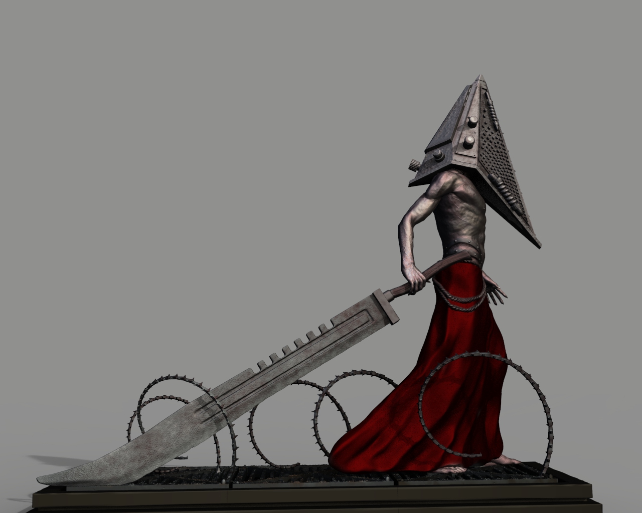 Pyramid Head Scream Pyramid head. by TheMerces on DeviantArt