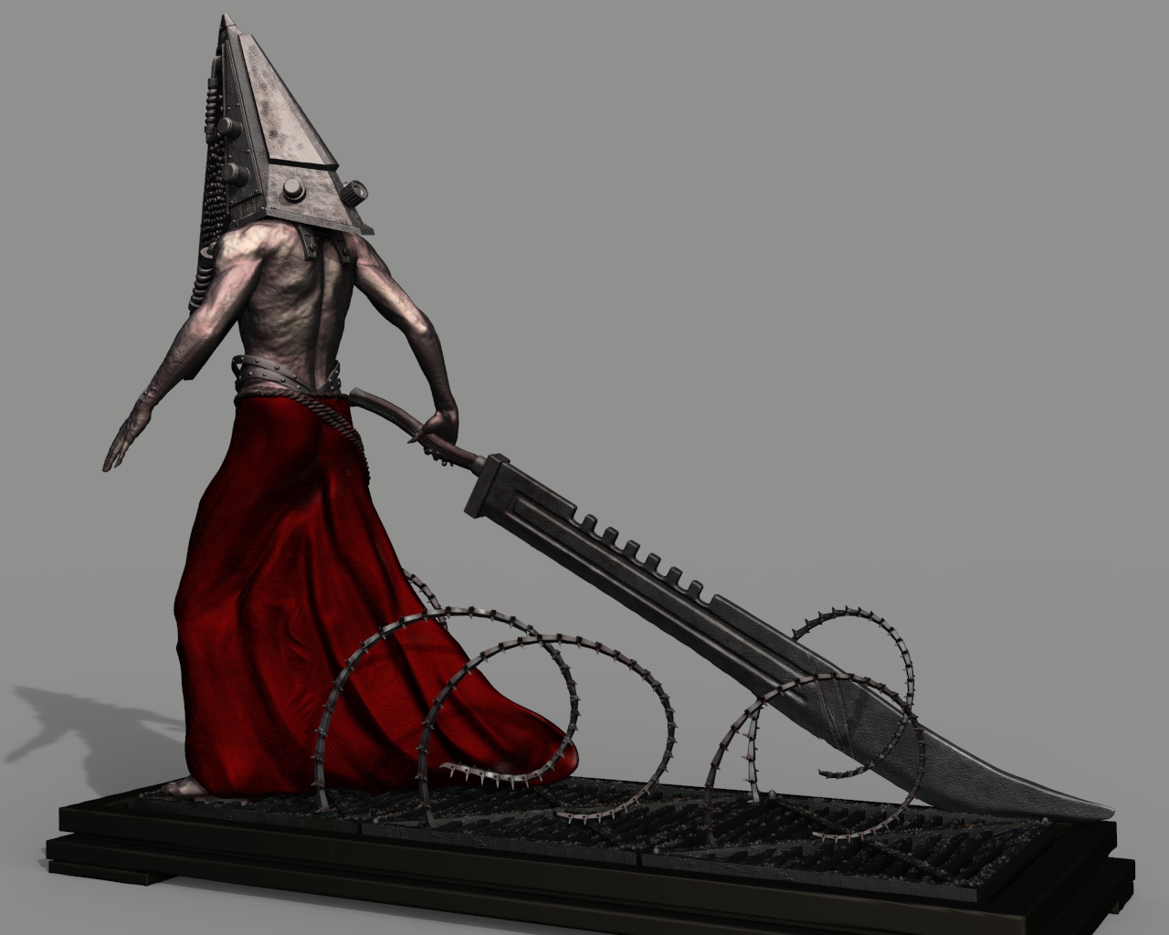 Pyramid Head. Silent Hill 2 fanart by RedBast on DeviantArt