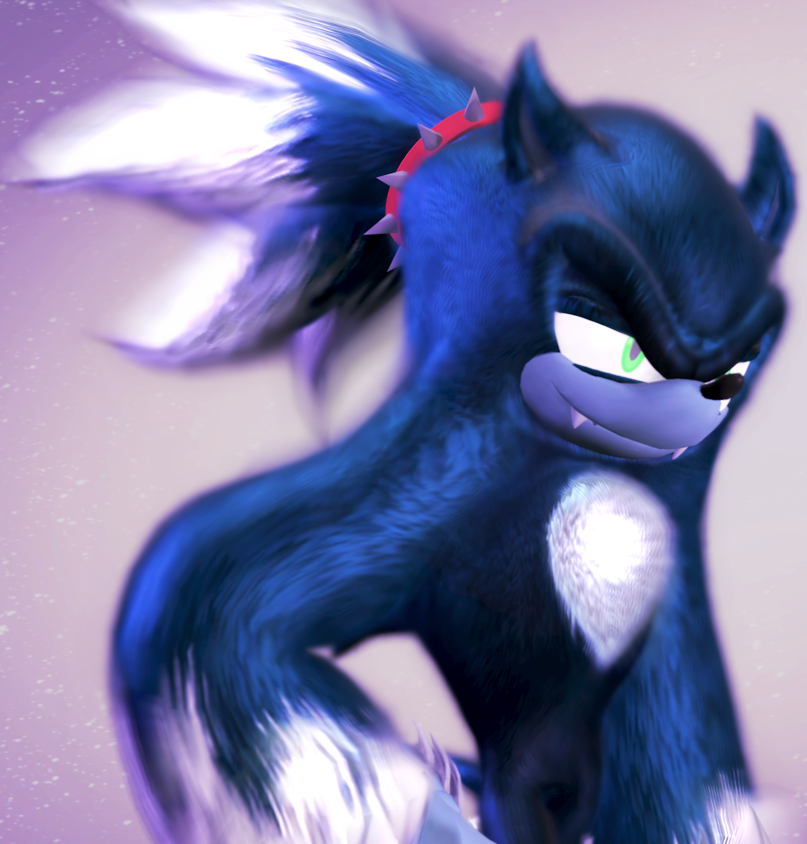 Fluffy Ponytail (Sonic SFM poster)