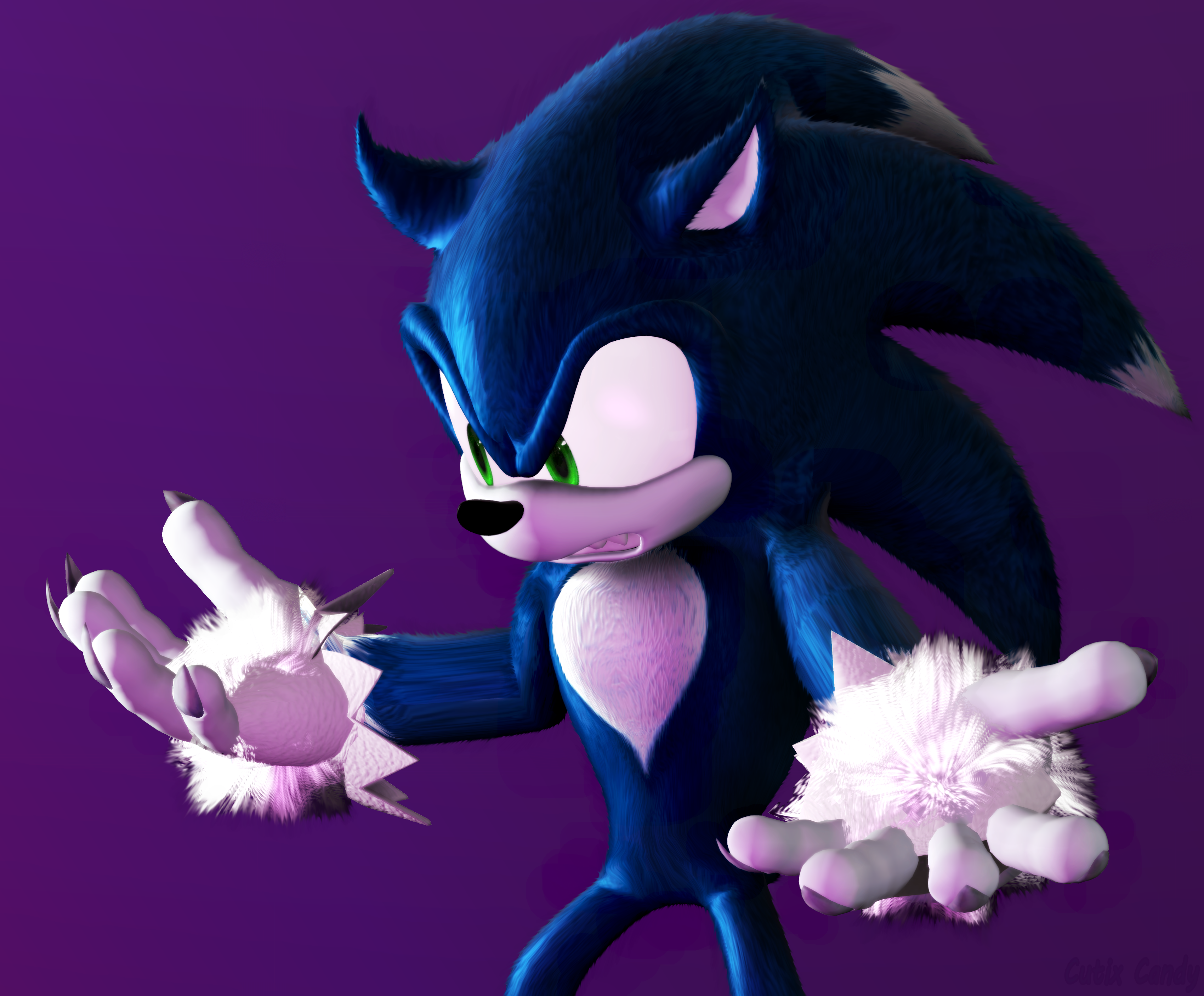 Dark Sonic (full transformation) by Nibroc-Rock on DeviantArt