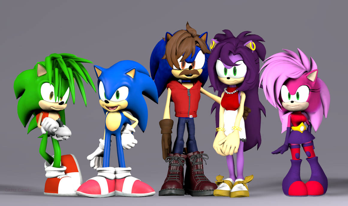 Sonic the Hedgehog's Family (SFM render) by cutixemma on DeviantArt
