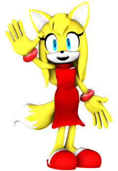 Zooey the Fox (Sonic SFM render)